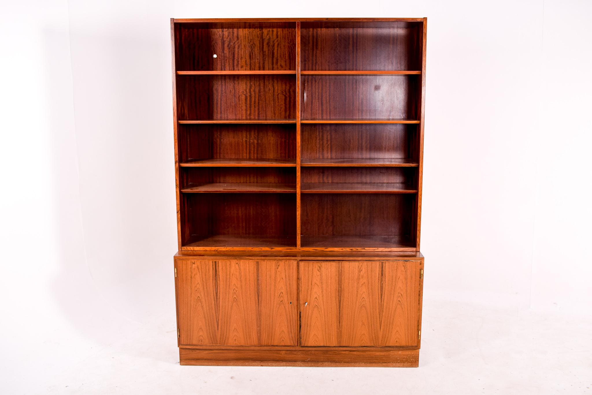 Mid-20th Century Pair of Fantastic Danish Modern Rosewood Bookcase Unit, 1960