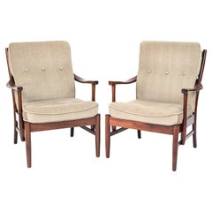 Pair of Farstrup "Casa" Danish Mid-Century Lounge Chairs