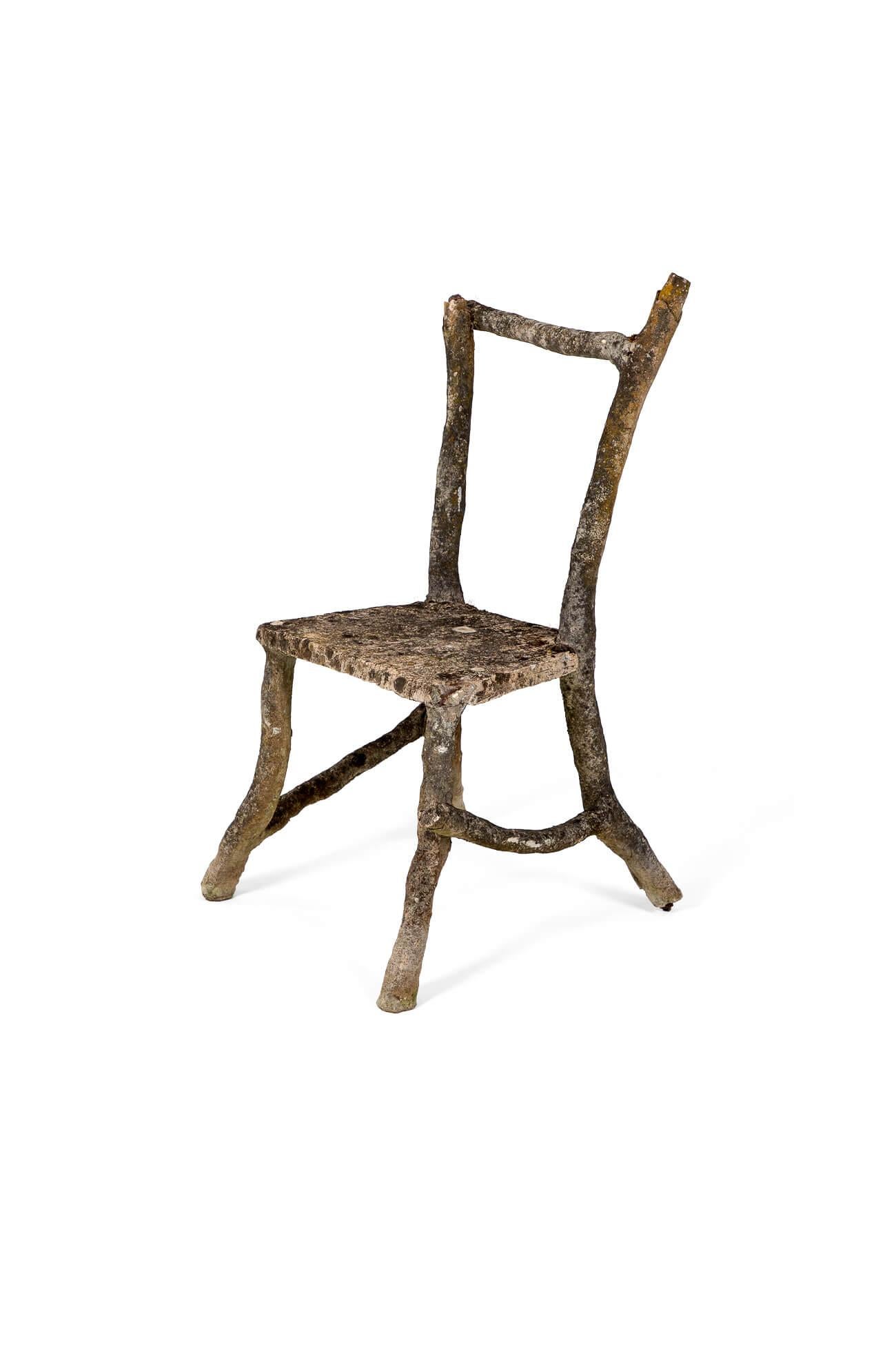 Pareja de Sillas de Faux Bois en Bueno estado para la venta en Faversham, GB