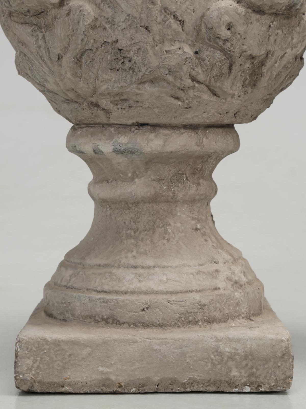 Pair of Faux Stone Lamps in the Form of an Artichoke 6