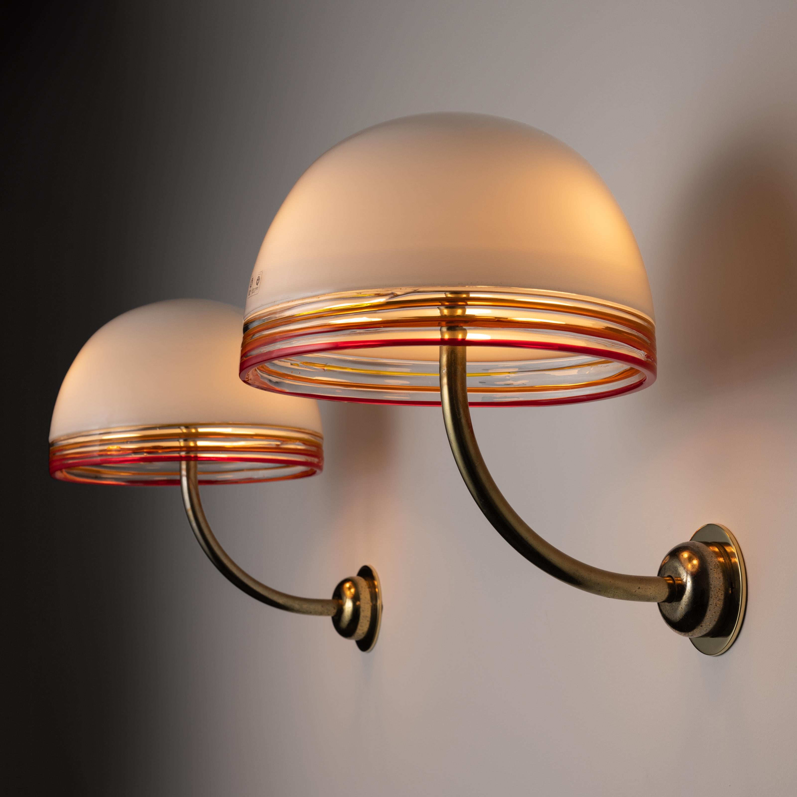 Pair of Febo Sconces by Roberto Pamio for Leucos 4