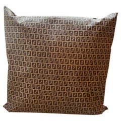 Pair of Fendi Casa outdoor "FF" pillows