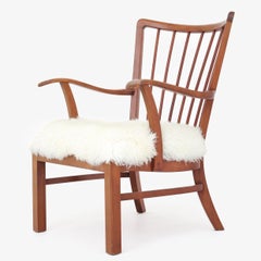 Pair of FH 1628 Armchairs by Fritz Hansen