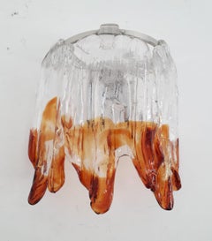 Paire d'appliques Fiamme de Mazzega