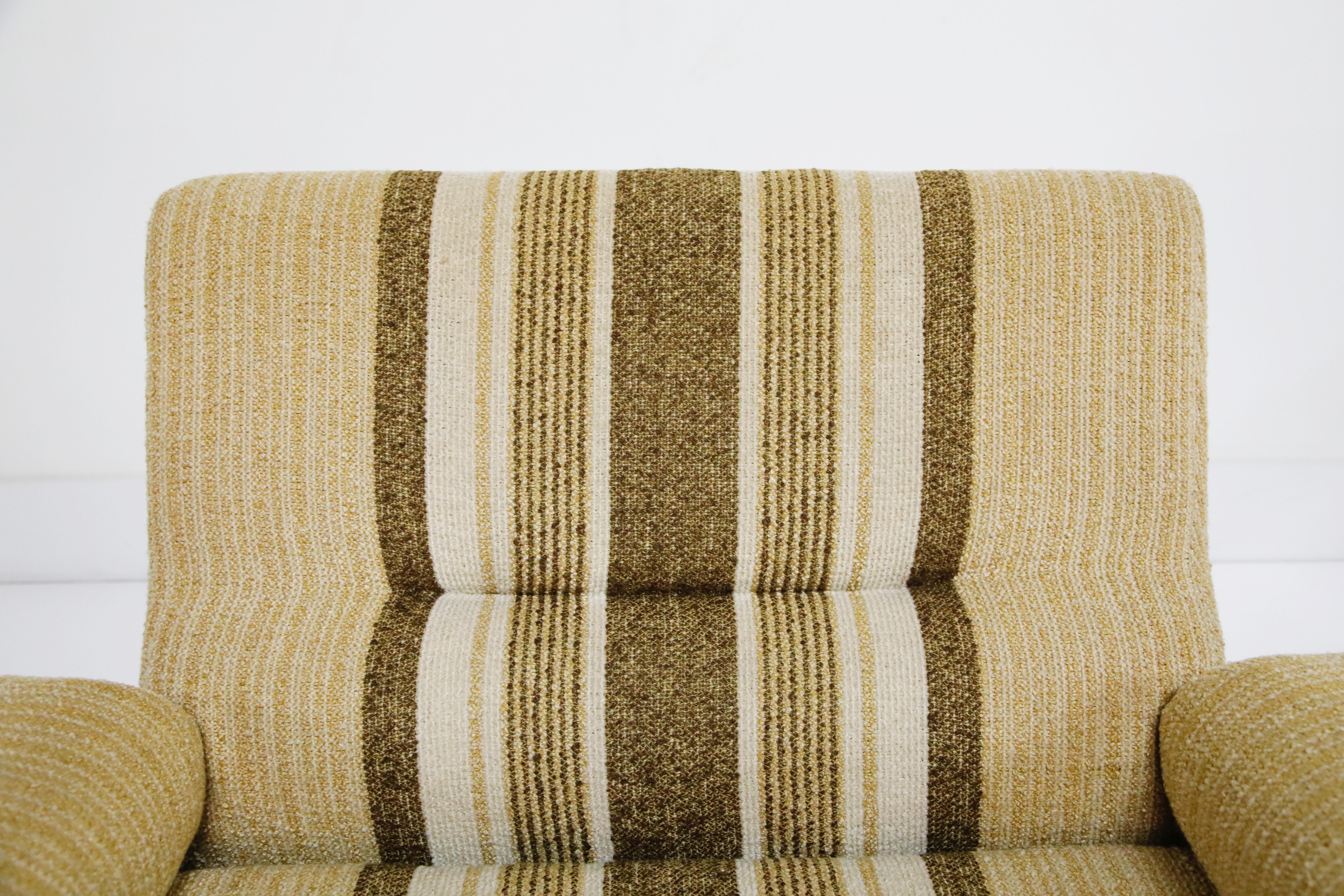 Pair of Fiberglass Scoop Lounge Chairs by Ernst Moeckl, Germany, 1960s 1