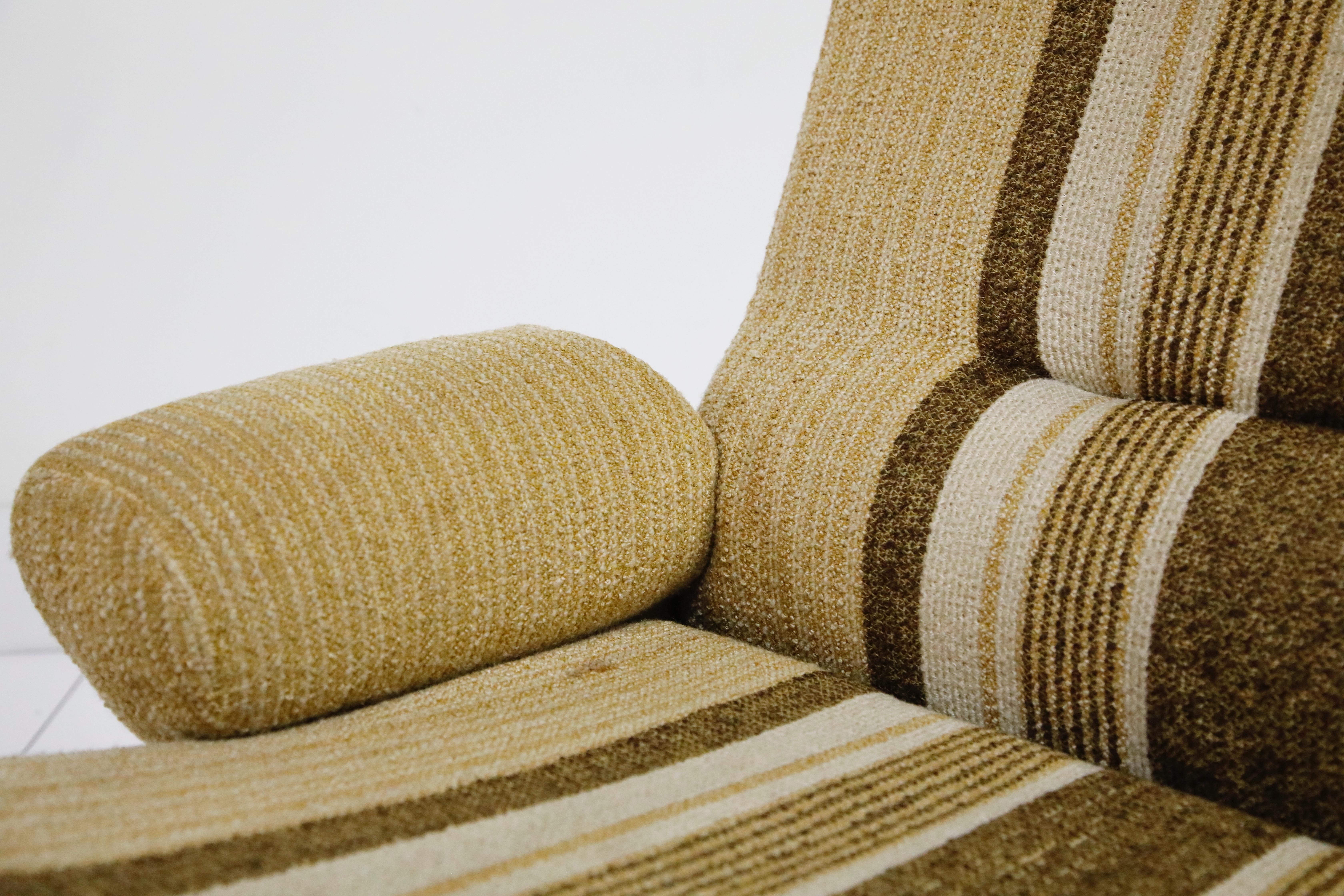 Pair of Fiberglass Scoop Lounge Chairs by Ernst Moeckl, Germany, 1960s 3