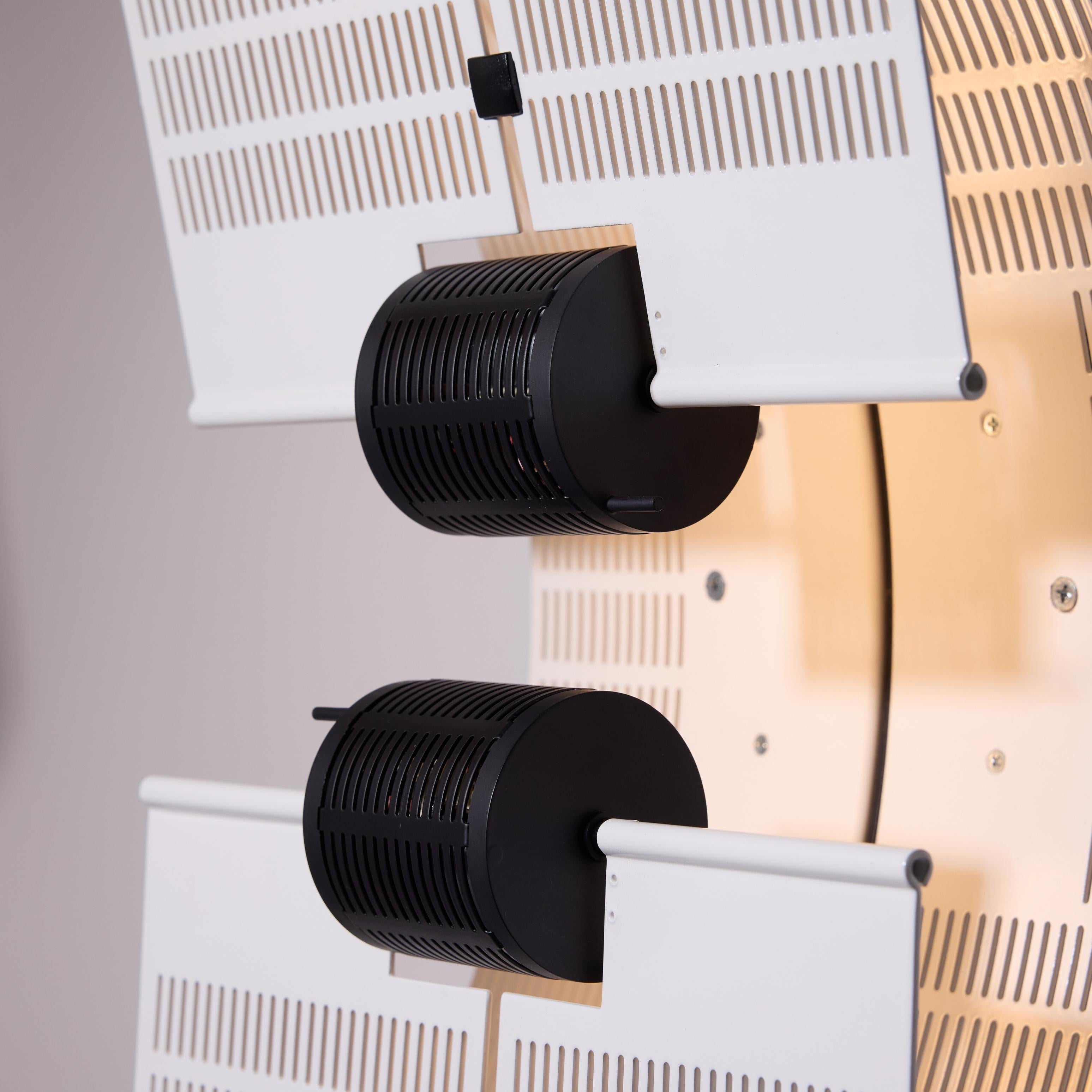 Smaltato Coppia di applique 'Fidia' di Mario Botta per Artemide in vendita