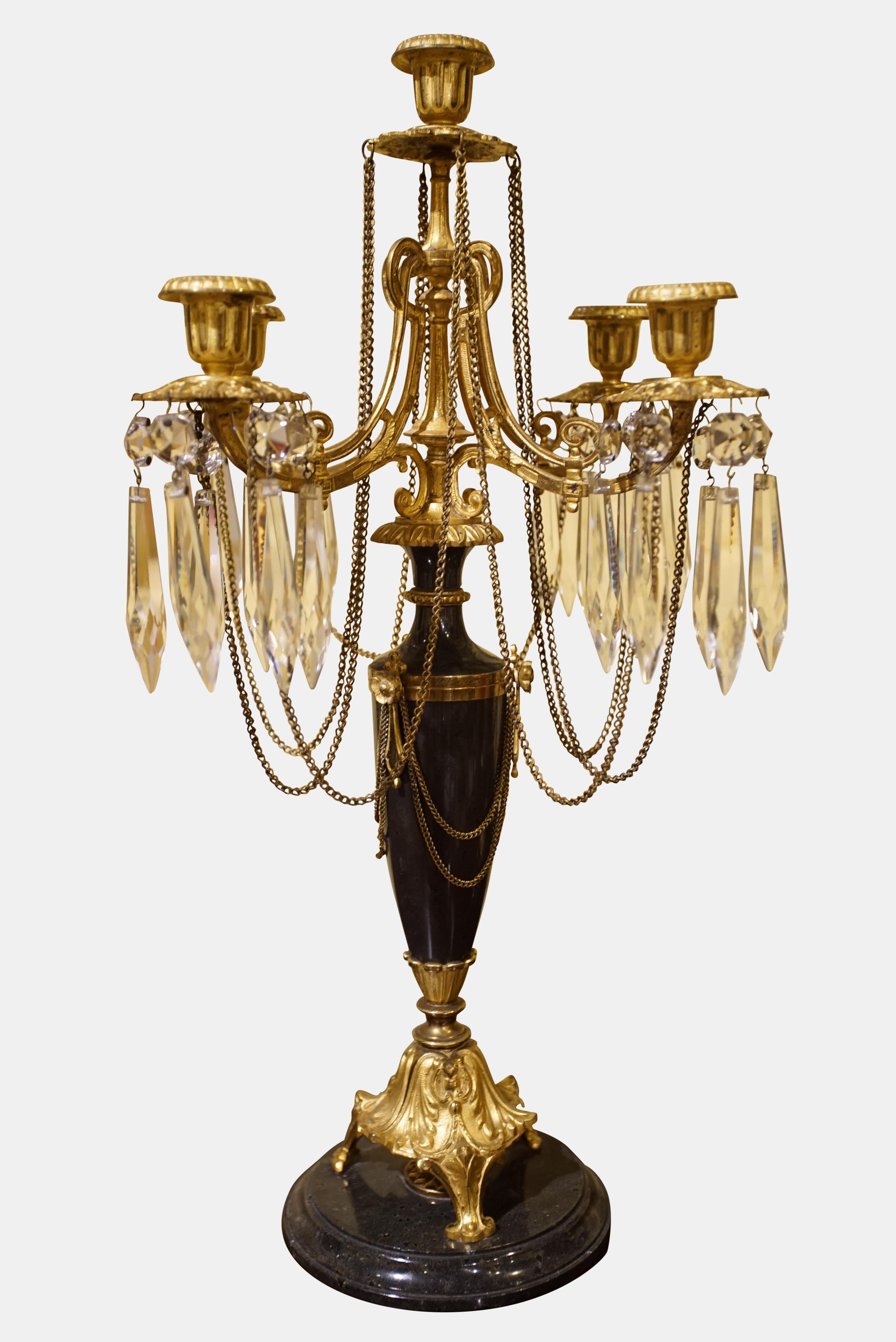 Pair of Fine 19th Century Candelabra 1