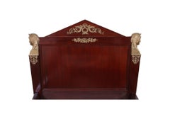 Pair of Fine Bronze Mounted Empire Beds