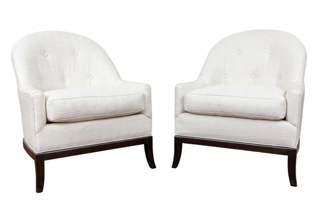 Pair of Fine Club Chairs by Lillian August 5