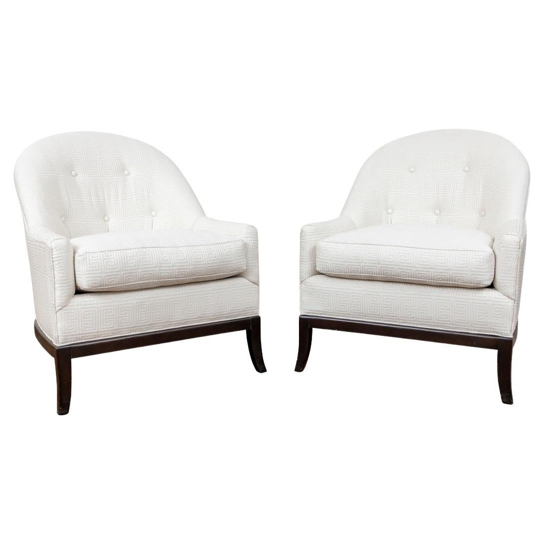 Pair of Fine Club Chairs by Lillian August