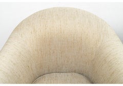 Paar feine maßgefertigte Clubsessel im Postmodern-Design