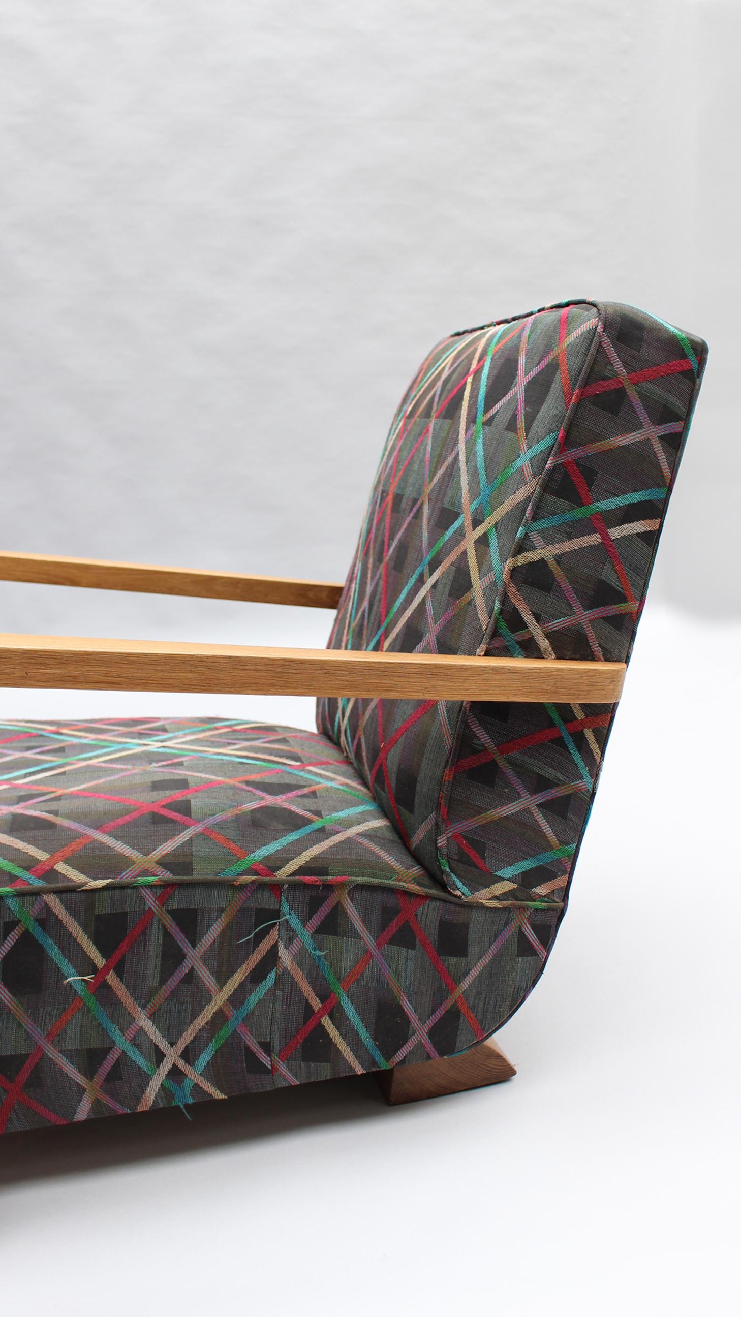 Pair of Fine French Art Deco Club Chairs For Sale 8