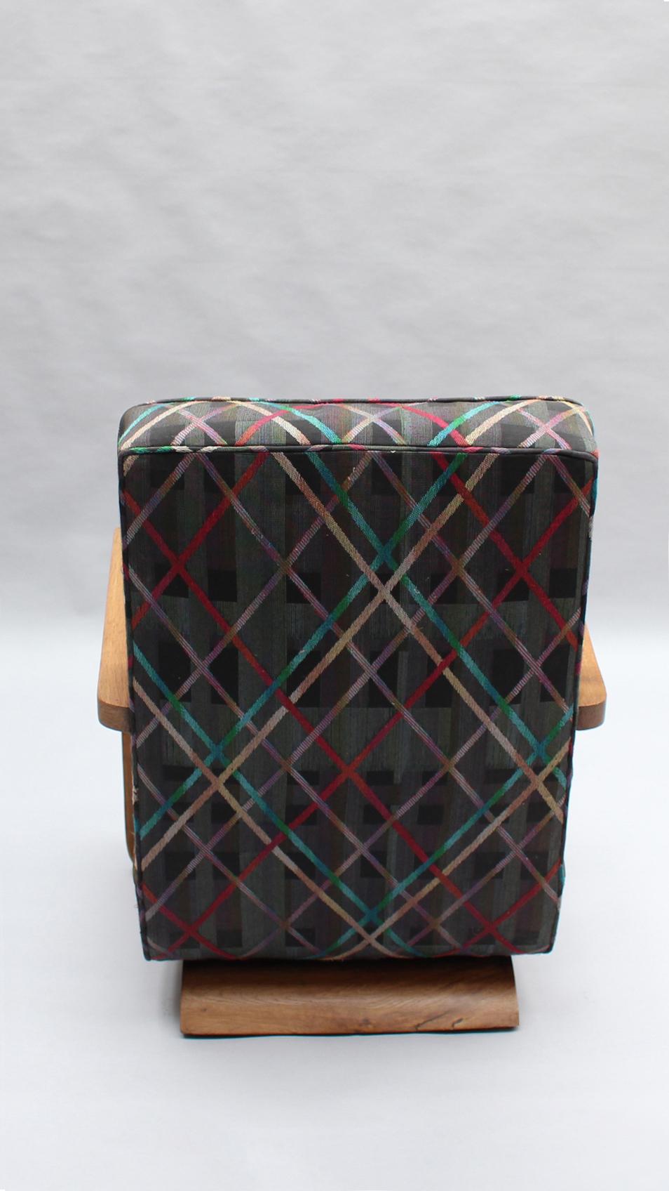Pair of Fine French Art Deco Club Chairs For Sale 4