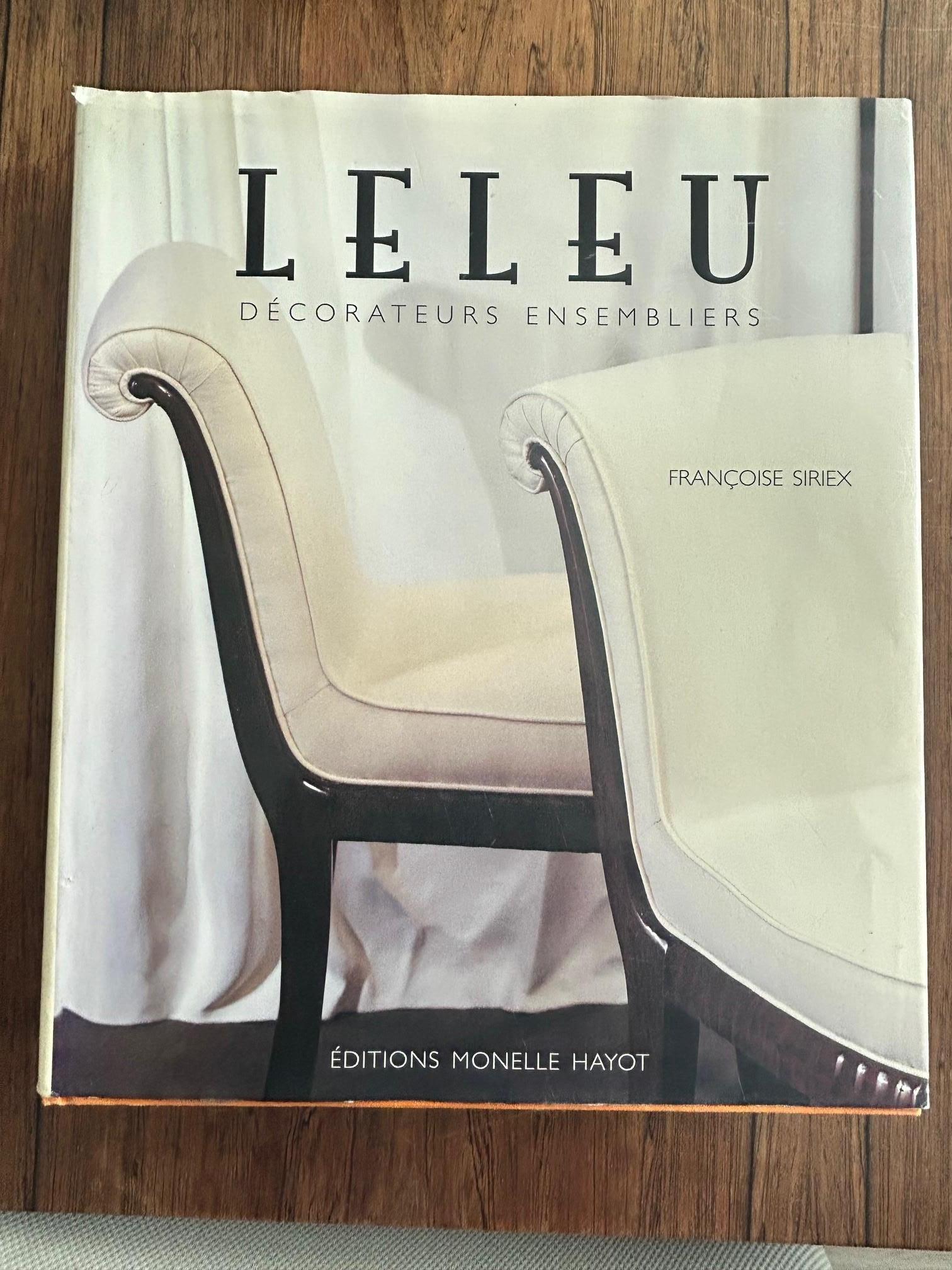 Coppia di poltrone in mogano Art Deco francese di Jules Leleu in vendita 11