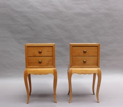 Pair of Fine French Art Deco Night Stands / Side Tables