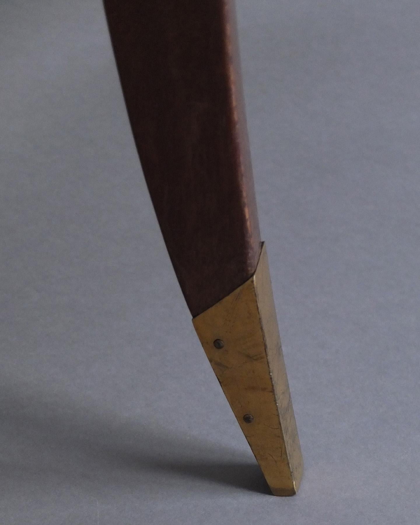 Paire de chaises d'appoint Art Déco françaises dans le style d'Alfred Porteneuve en vente 4