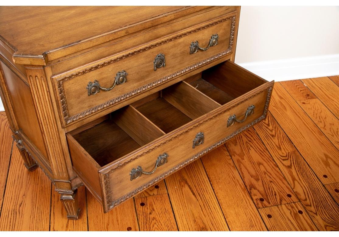 Pair of Fine French Carved Chests by Auffray & Co. 3