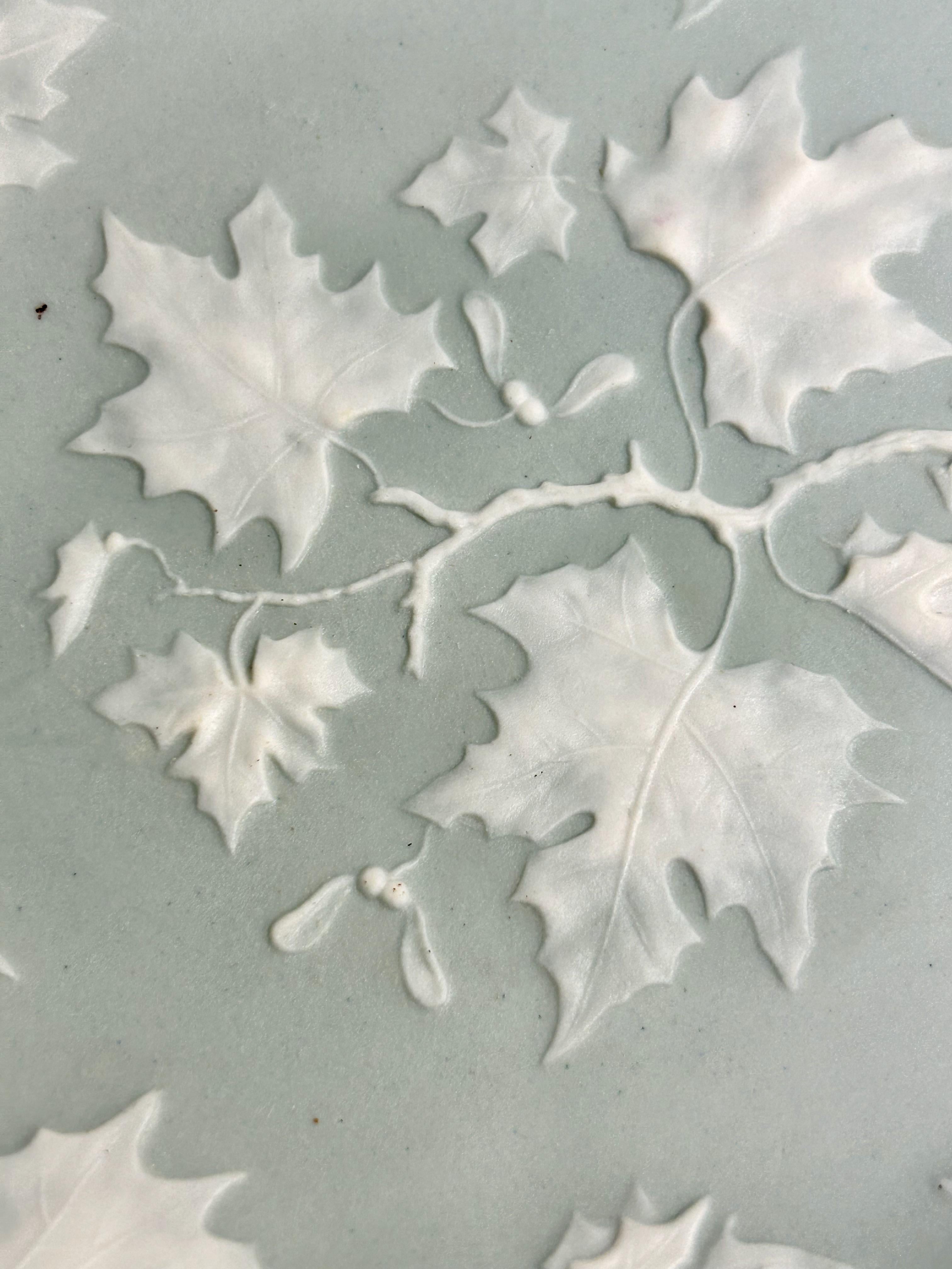 Pair of Fine Porcelain Appetizer Dishes Attributed to Limoges For Sale 3