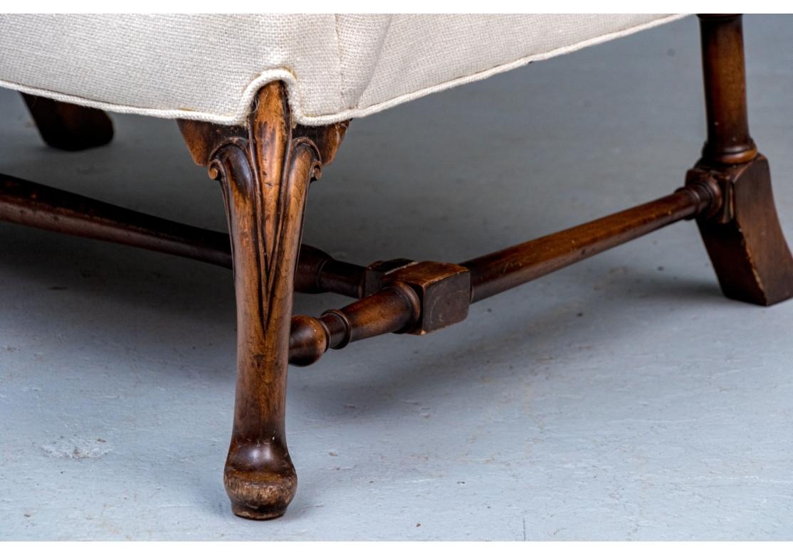 Pair Of Fine Quality Upholstered Chairs And A Half im Angebot 8