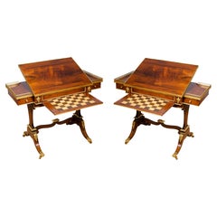 Wood Game Tables