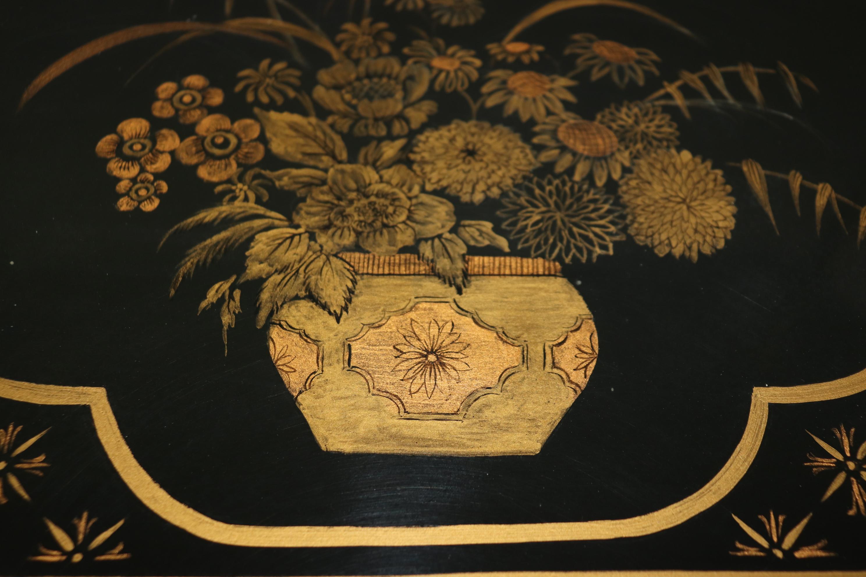 Fin du 20e siècle Paire de tables chinoiseries attribuées à la Maison Bagues en faux bambou de la plus haute qualité en vente