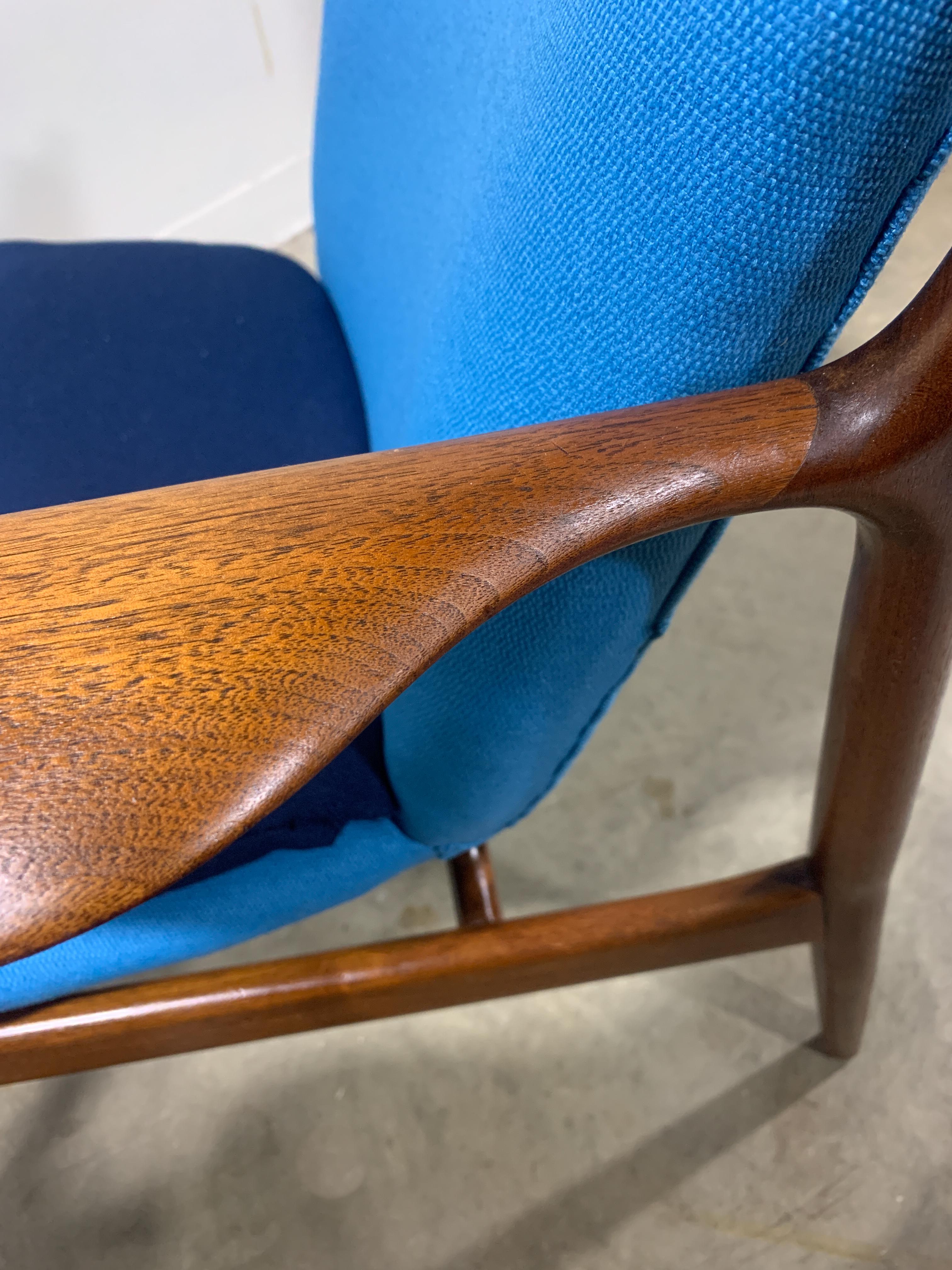 Pair of Finn Juhl Delegate Chairs by Baker Furniture 4