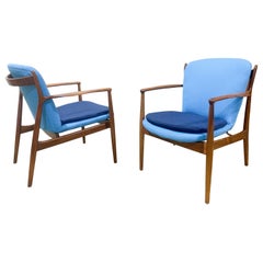 Pair of Finn Juhl Delegate Chairs by Baker Furniture