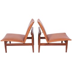 Pair of Finn Juhl Easy Chairs "No.137" for France & Søn, 1958