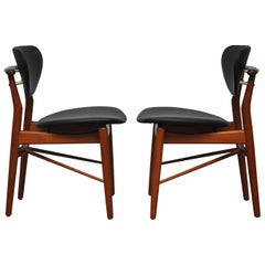 Pair of Finn Juhl NV-55 Dining Chairs