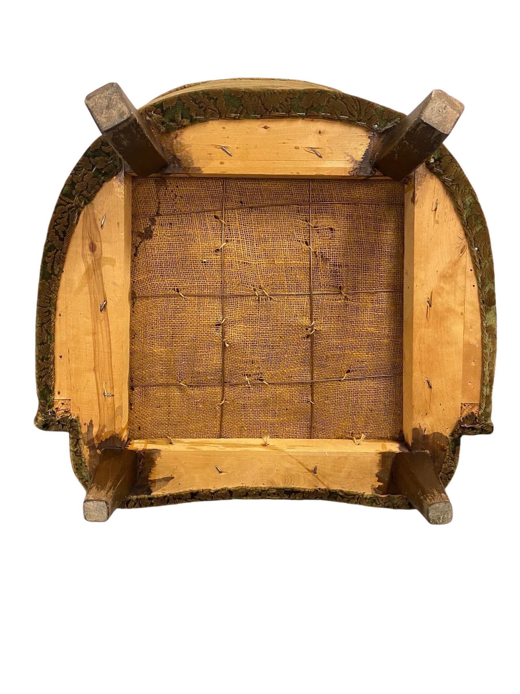 Coppia di poltrone curve di design finlandese, Attr. Paul Boman, circa anni '40 in vendita 7