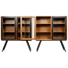 Pair of Finnish Display Cases from Asko, 1970s