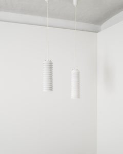 Pair of Finnish Mid Century Maija The Bee Ceiling Pendants by Ilmari Tapiovaara