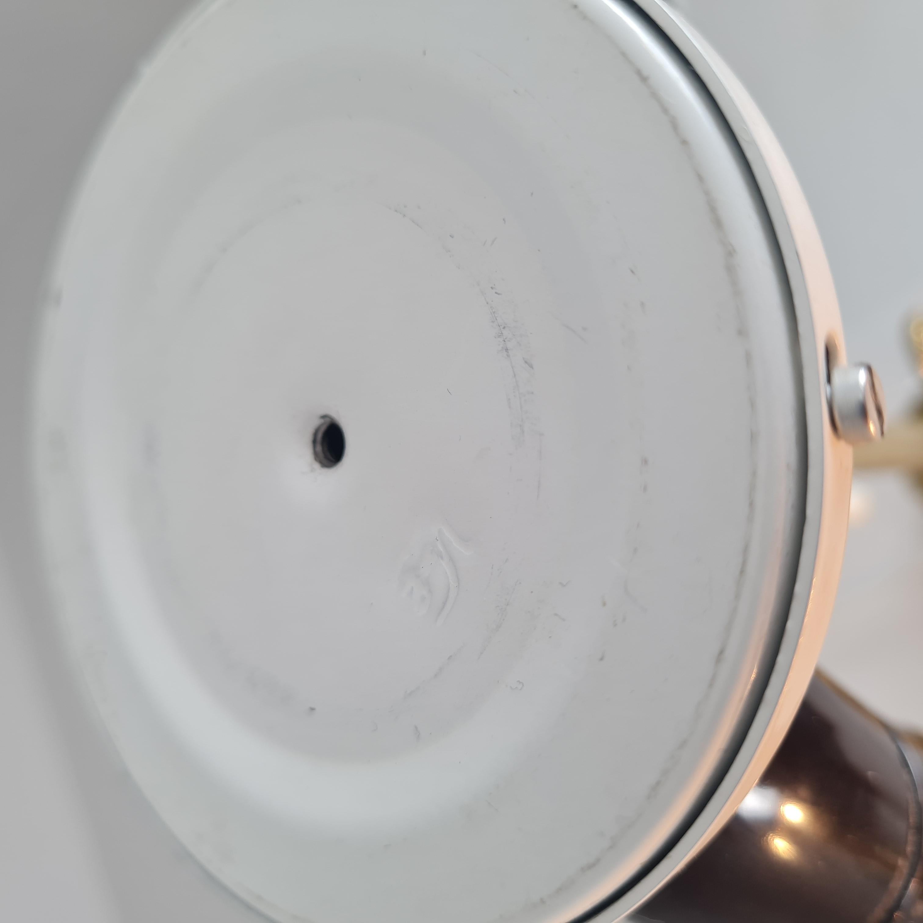 Paar finnische neoklassische Tischlampen, Messingguss und grüner Onyx, Valinte 1970er im Angebot 5