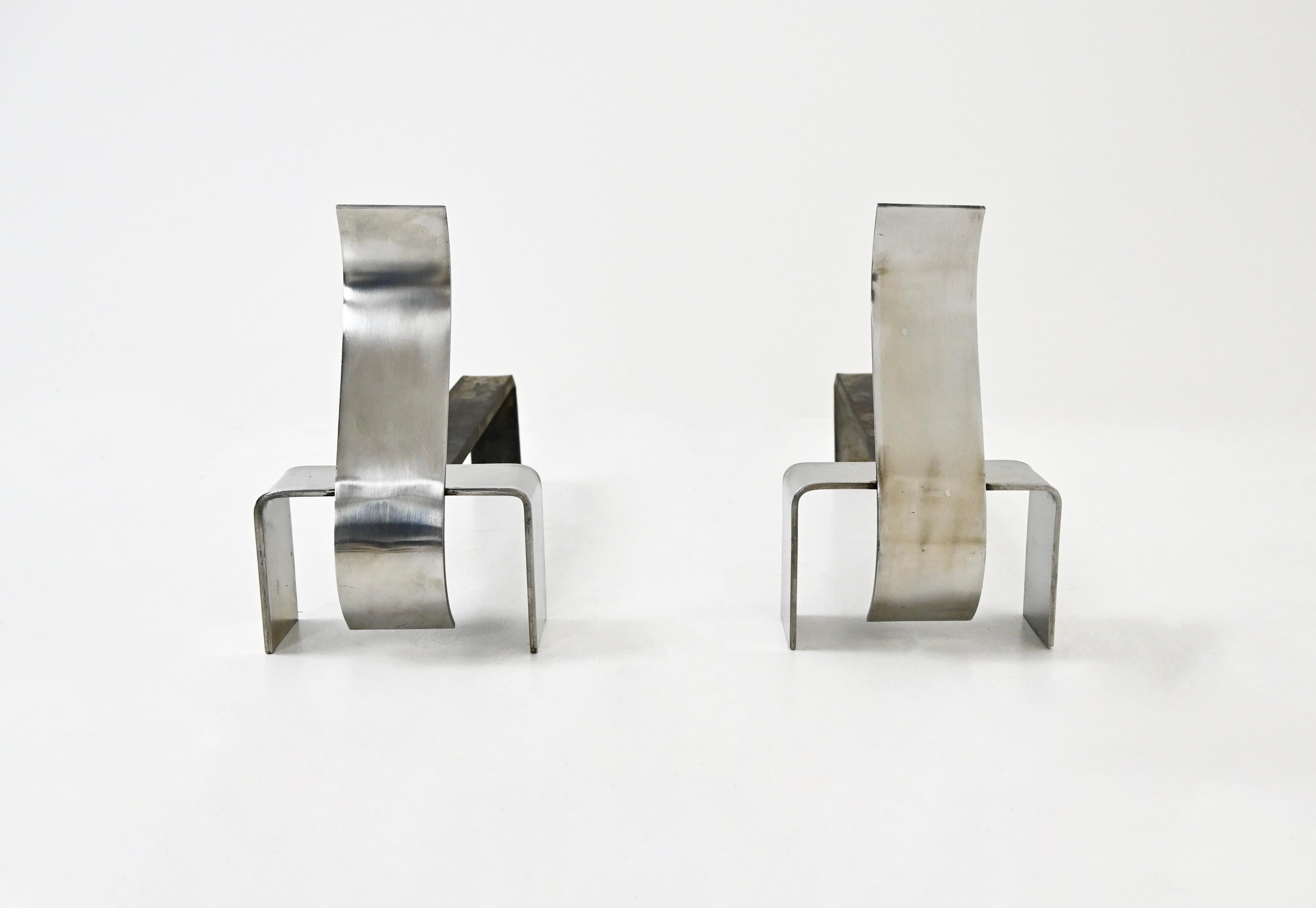 Coppia di androni vintage. Usura dovuta all'età e al tempo.