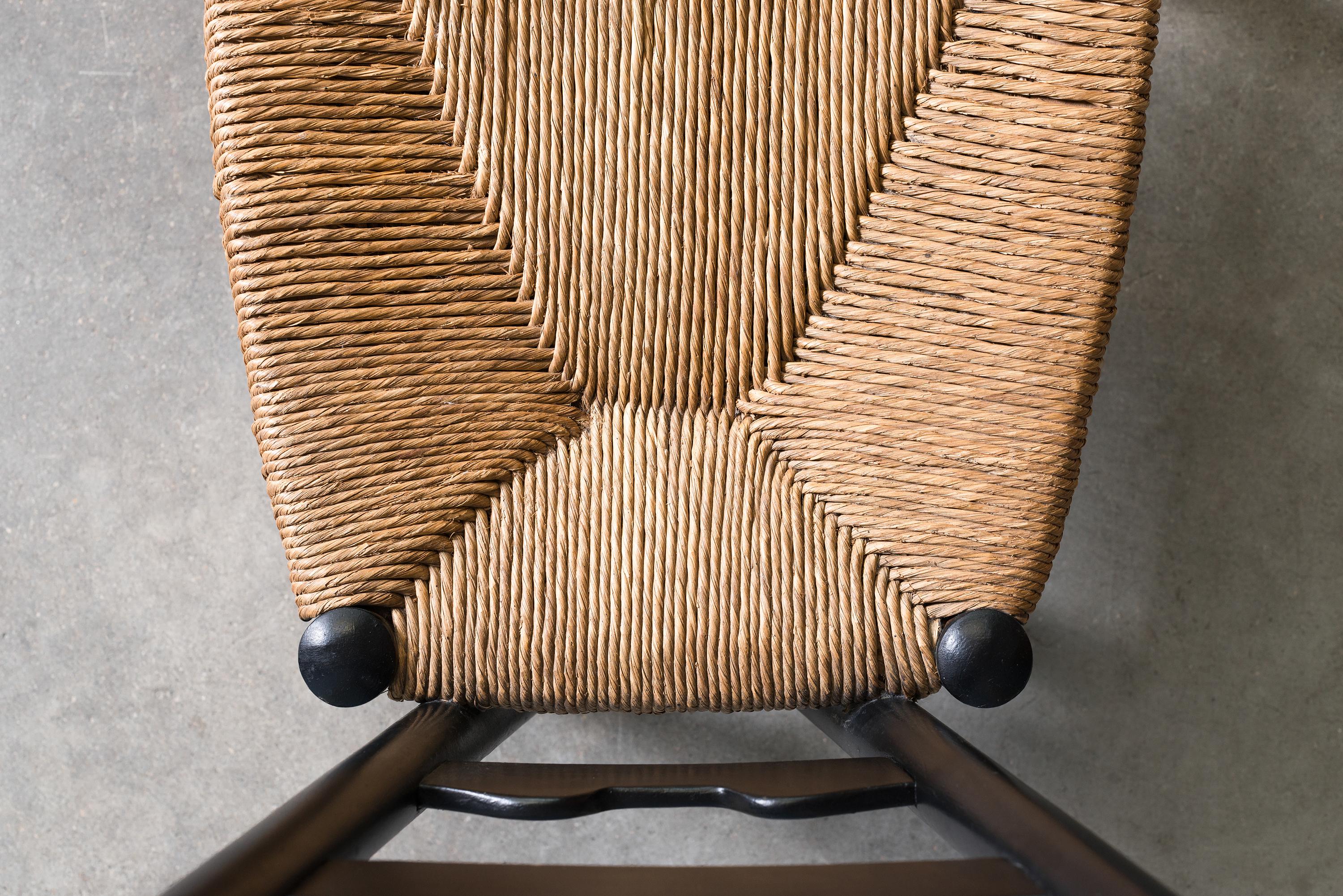 Wicker Pair of Fireside Chairs by Gio Ponti, circa 1939