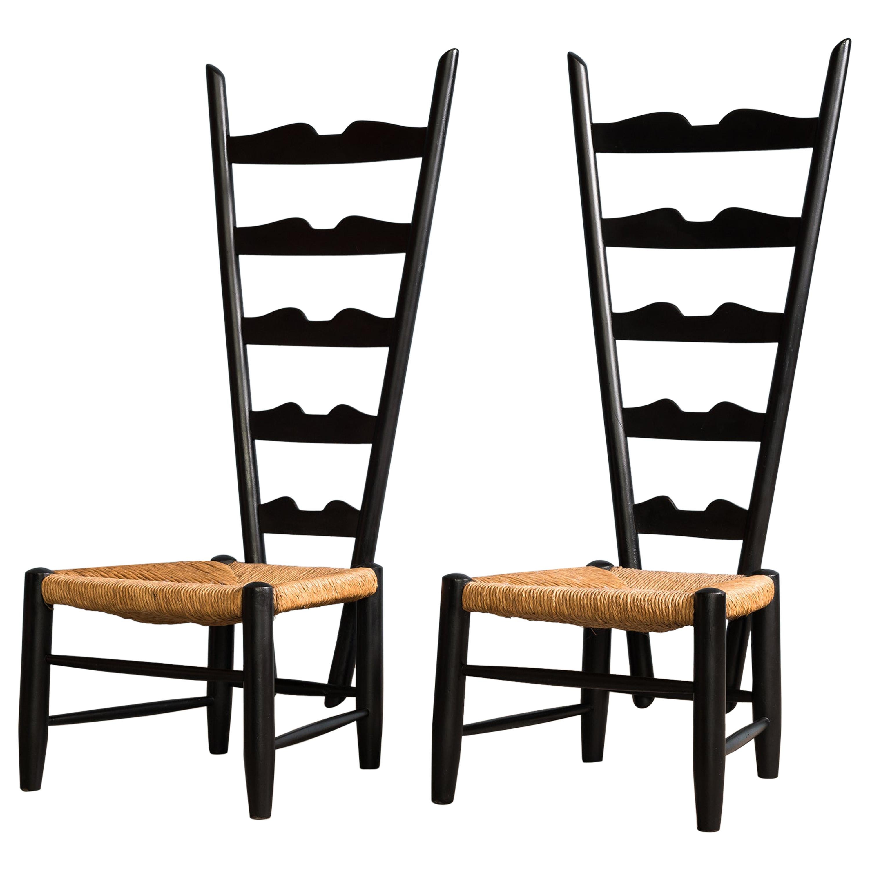 Pair of Fireside Chairs by Gio Ponti, circa 1939