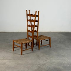 Pair of “Fireside” Chairs by Gio Ponti for Casa e Giardino, Italy, 1939 Design