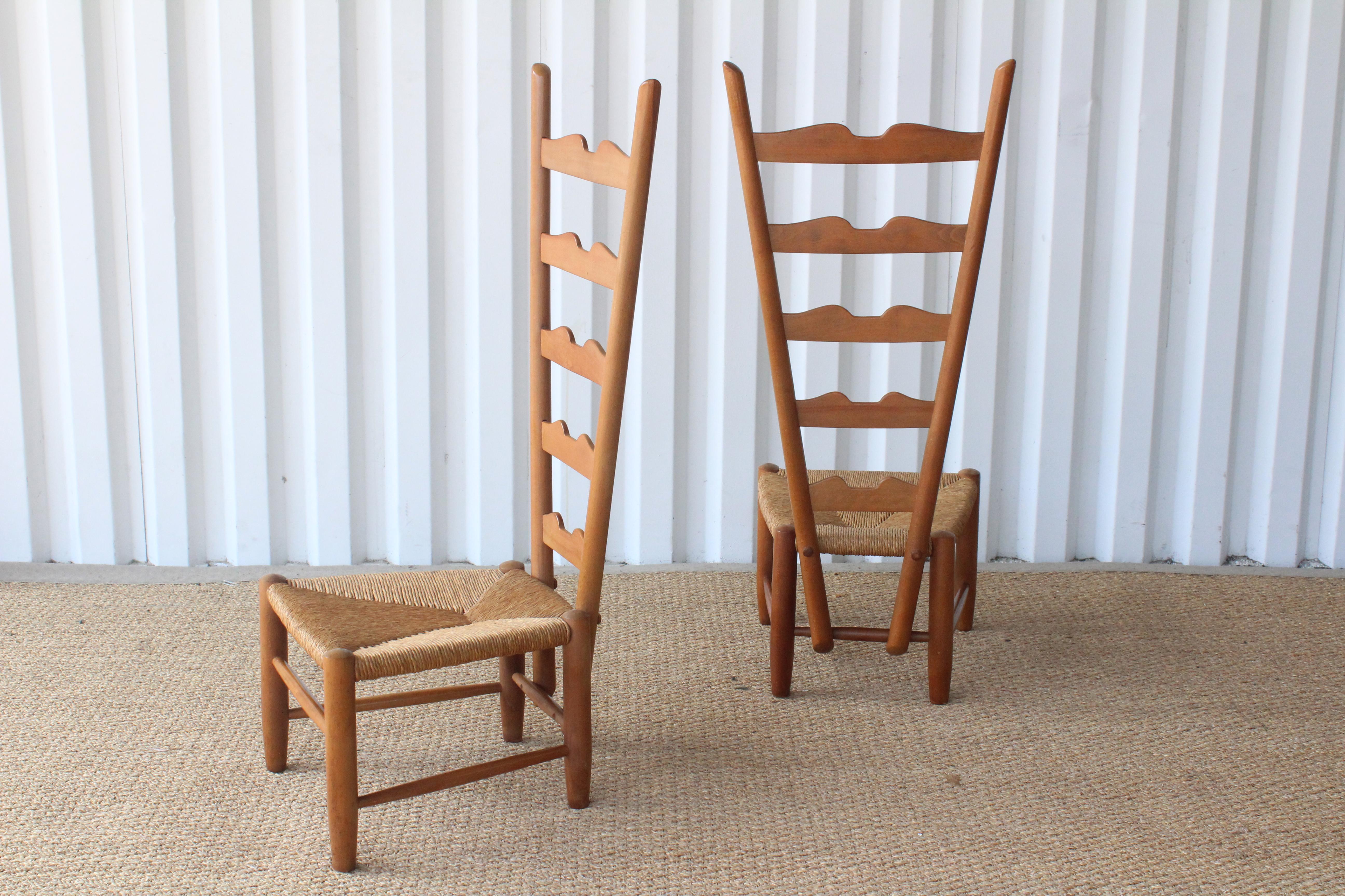 Mid-20th Century Pair of Fireside Chairs by Gio Ponti for Casa e Giardino, Italy, 1939