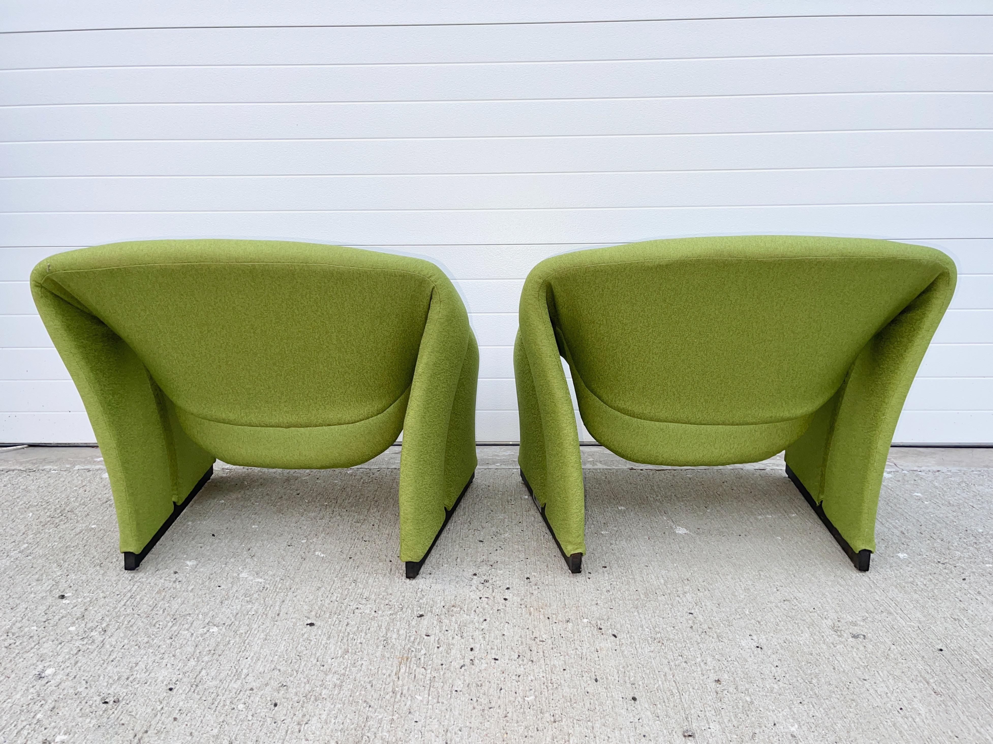 Paar Groovy Chairs von Pierre Paulin Model F580 für Artifort (Erstausgabe) im Angebot 6