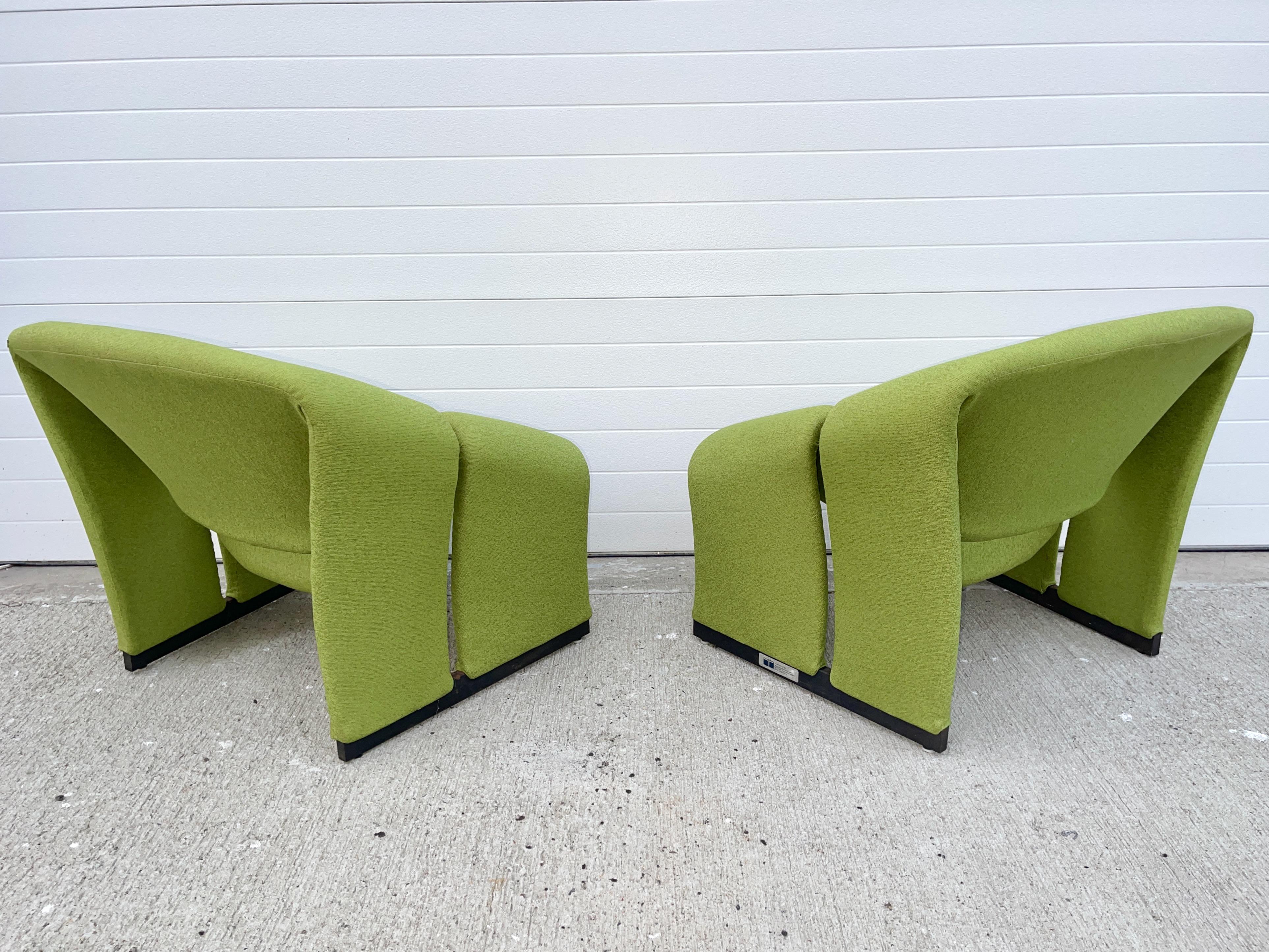 Paar Groovy Chairs von Pierre Paulin Model F580 für Artifort (Erstausgabe) im Angebot 7