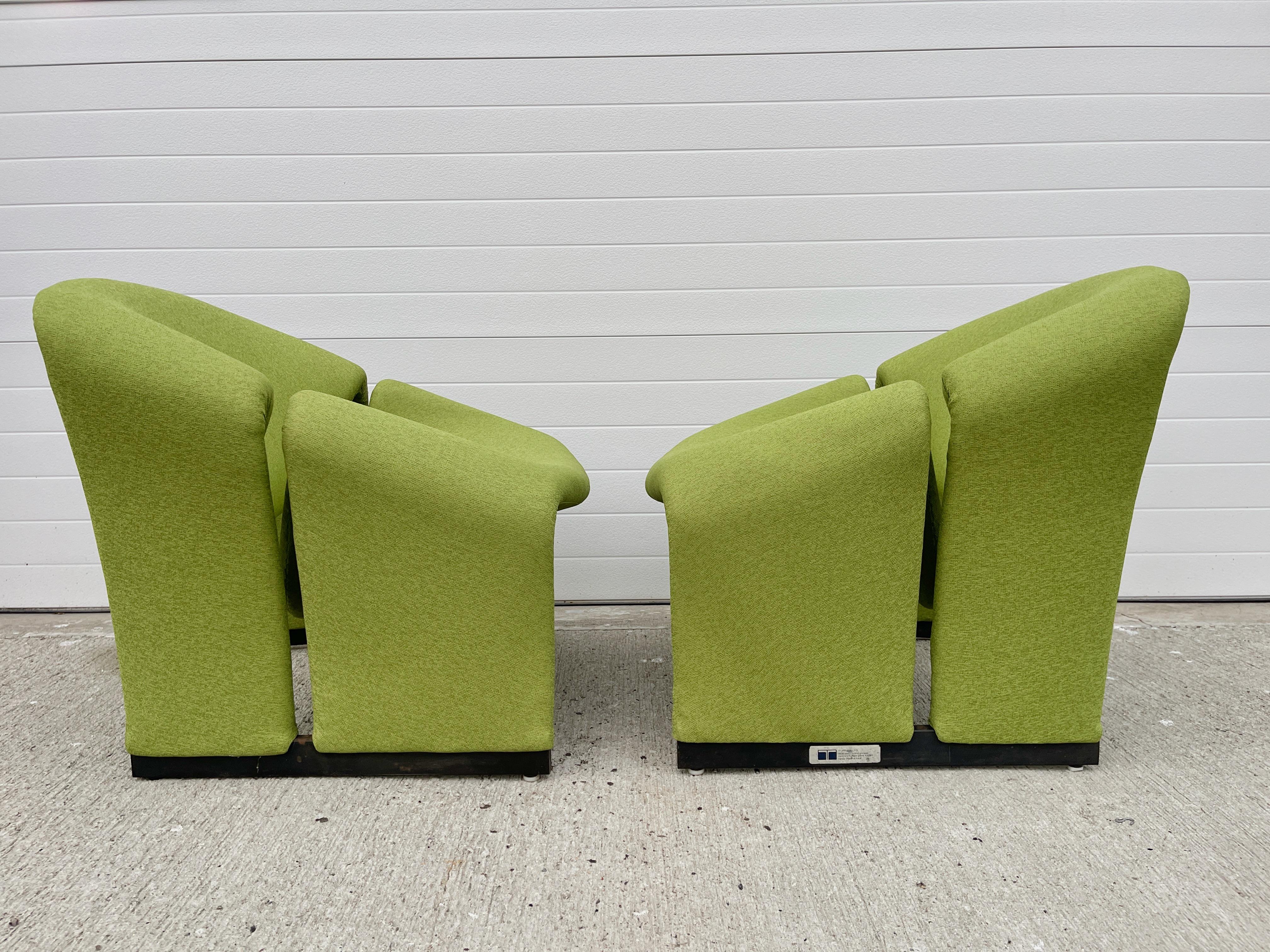 Paar Groovy Chairs von Pierre Paulin Model F580 für Artifort (Erstausgabe) im Angebot 10