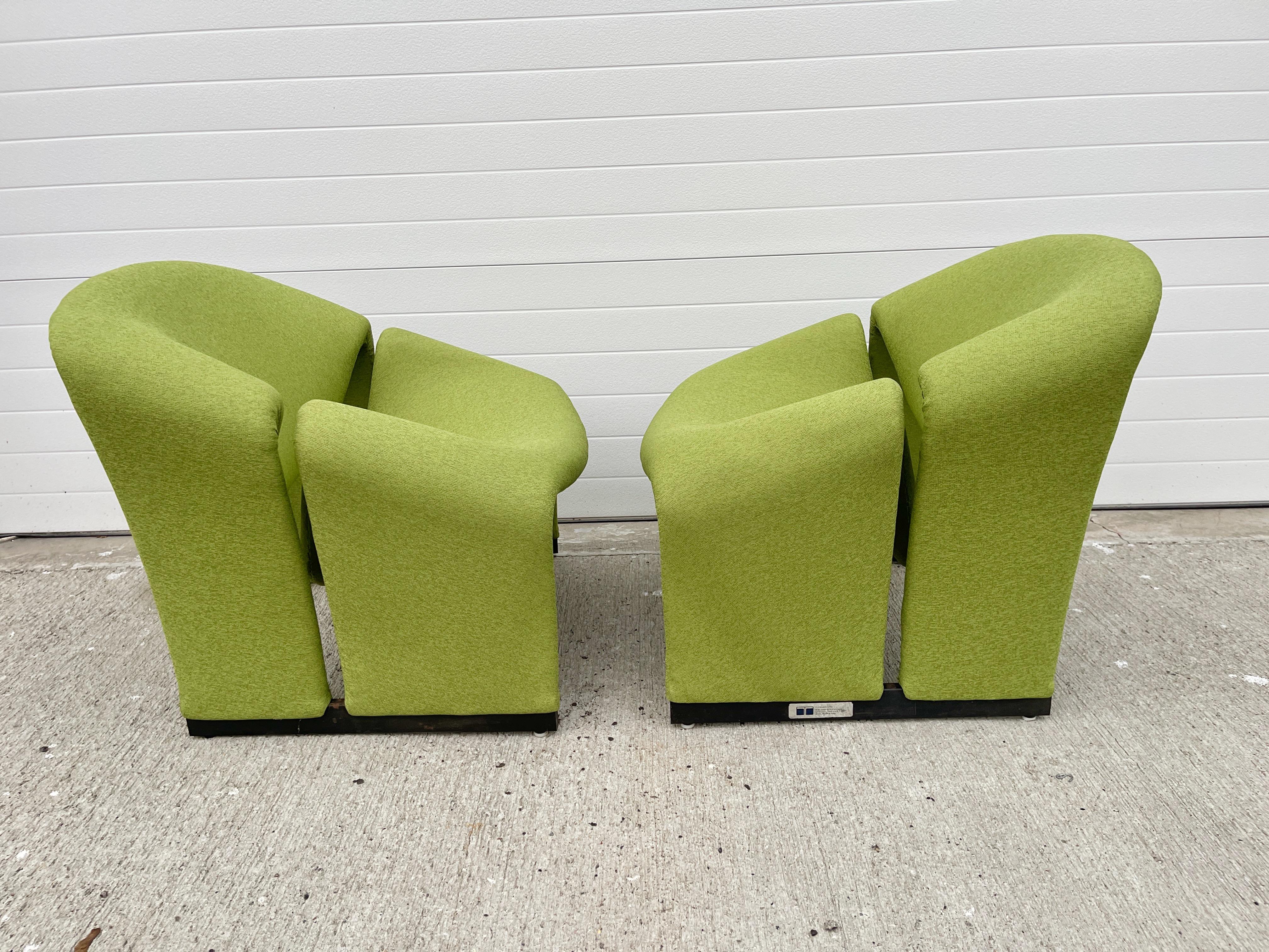 Paar Groovy Chairs von Pierre Paulin Model F580 für Artifort (Erstausgabe) im Angebot 11