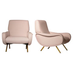 Pair of First Edition “Lady Chairs” by Marco Zanuso for Arflex, Italy, 1951