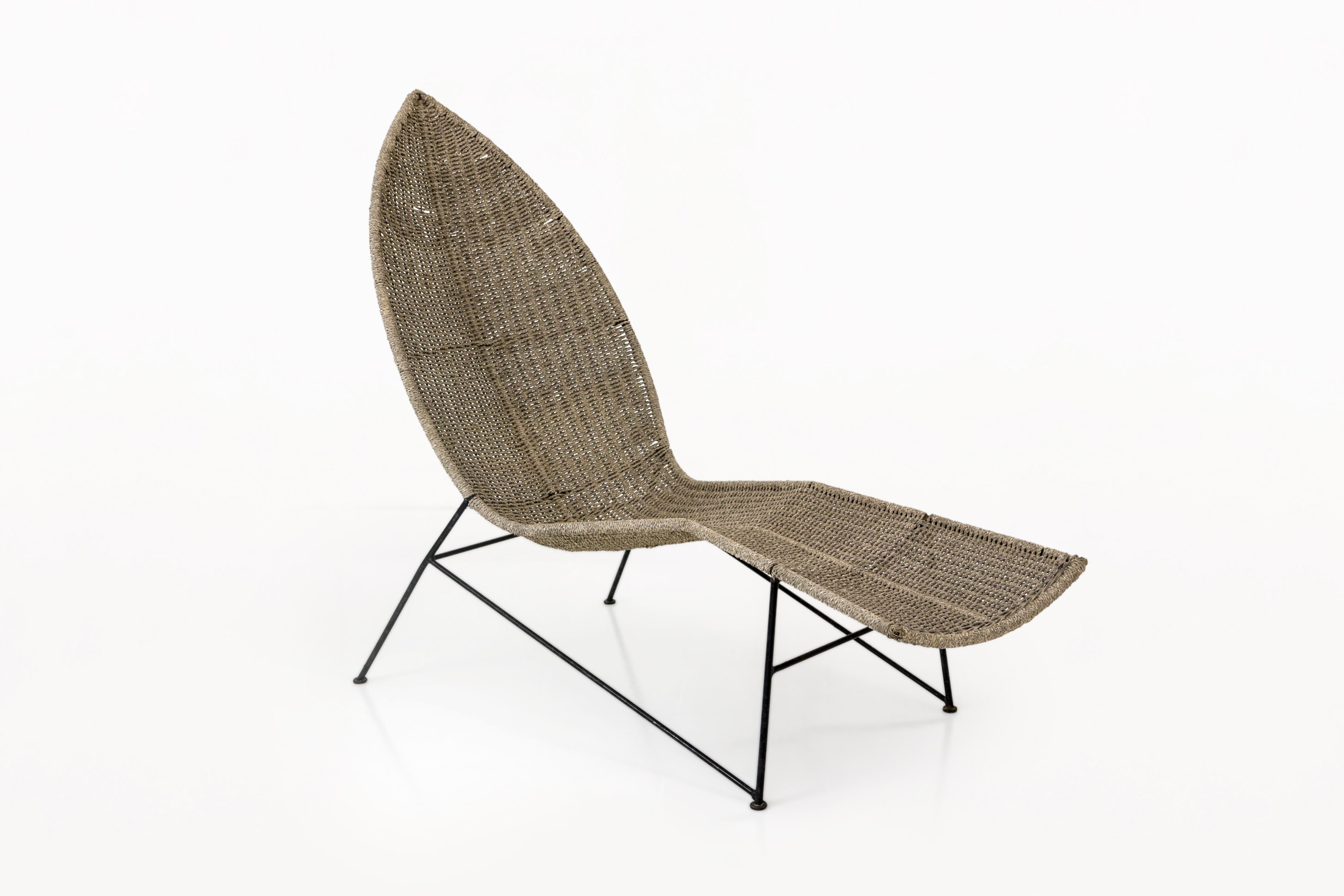 Mid-Century Modern Paire de chaises longues «ish » de John Salterini, vers les années 1950, États-Unis en vente