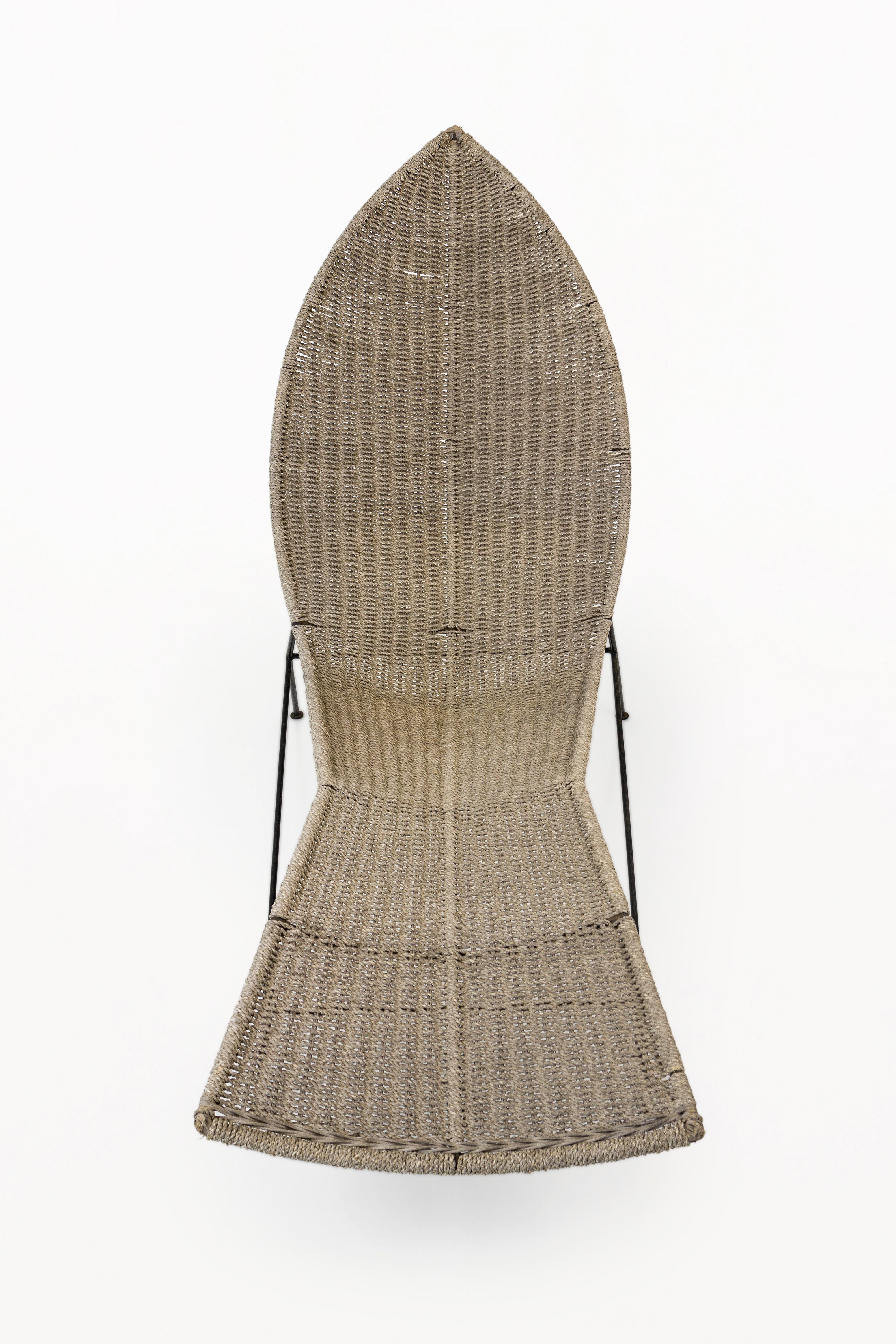 20ième siècle Paire de chaises longues «ish » de John Salterini, vers les années 1950, États-Unis en vente