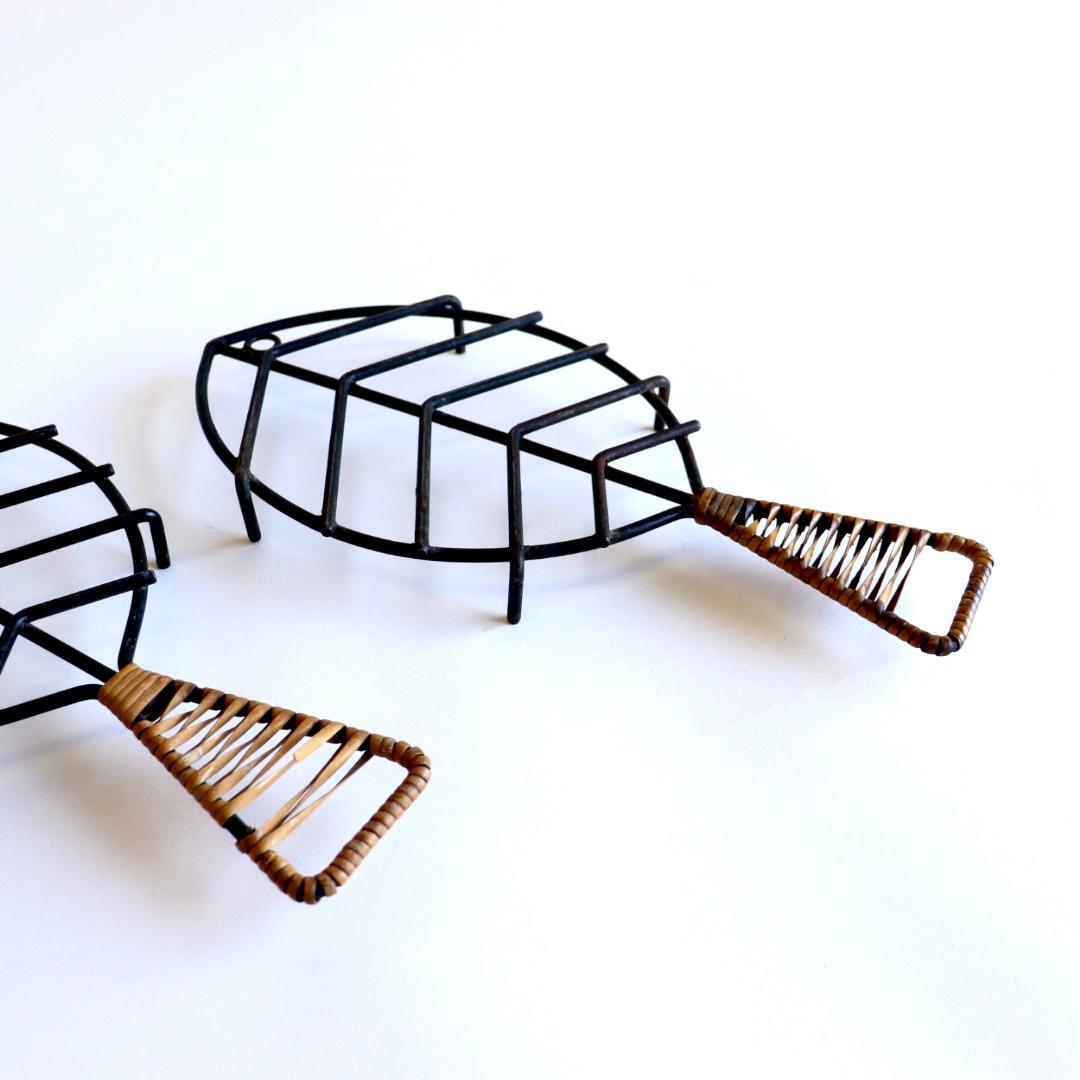 Pair of Fish Trivets designed by Laurids Lonborg In Good Condition In San Diego, CA