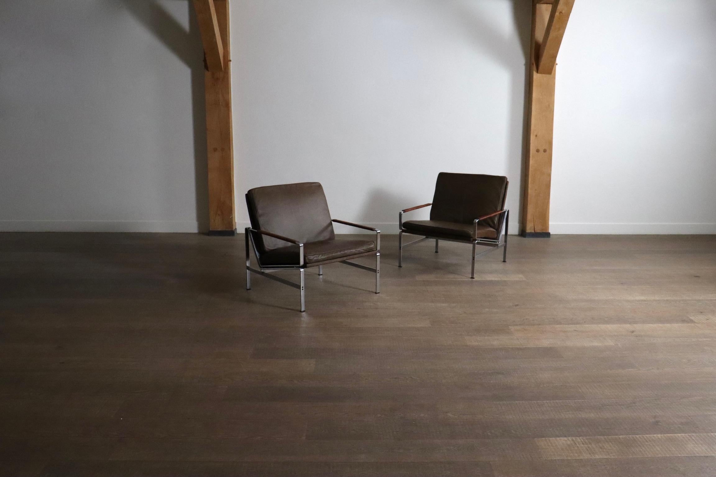 Paire de chaises longues FK6720 par Fabricius & Kastholm pour Kill International 1960 en vente 2