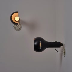 Pair of 'Flash' Wall or Ceiling Lights by Joe Colombo for Oluce