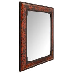 Pair of Flemish Early 19th Century Baroque St. Tortoiseshell Mirrors